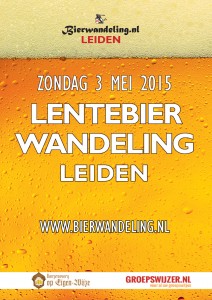 Leiden Affiche-Lentebierwandeling-2015